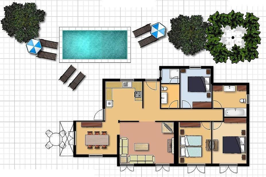 V&V Villas Almiros Beach Екстериор снимка
