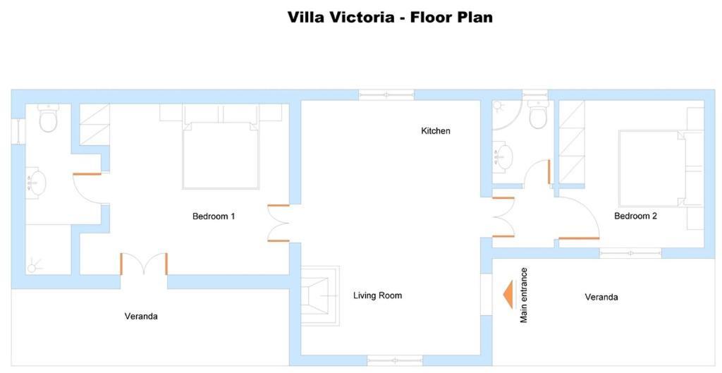 V&V Villas Almiros Beach Екстериор снимка